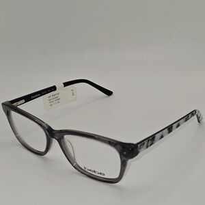 Bebe BB 4163 Grey Crystal Eyeglass Frames 55 17‎ 135